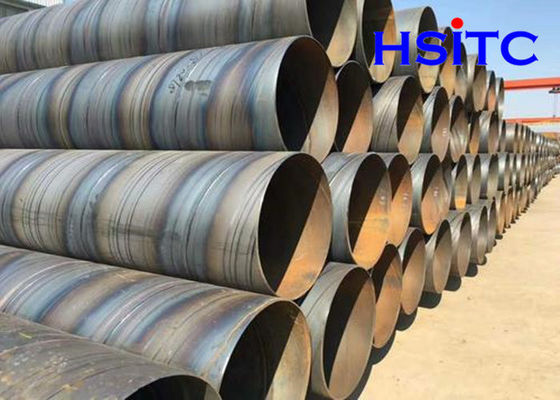 Dn200mm Spiral podwodny ASTM A252 6mm 8" SSAW Steel Pipe Api 5l