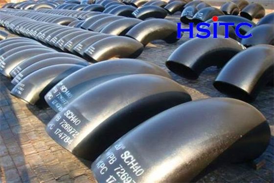 A234 Astm A403 Astm A420 Rurka ze stali węglowej Łokieć Sch40 Std Sch80