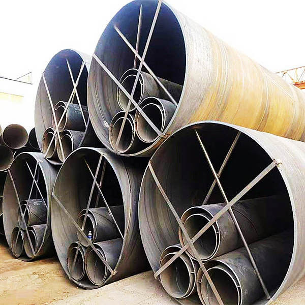 ASTM A139 Ssaw Pipe Std Sch40 Grubość ściany Stal węglowa 0