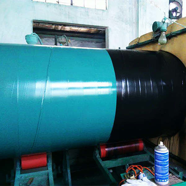 3lpe zewnętrzna powłoka Ssaw Steel Pipe Api 5l Din30670 Standard 0