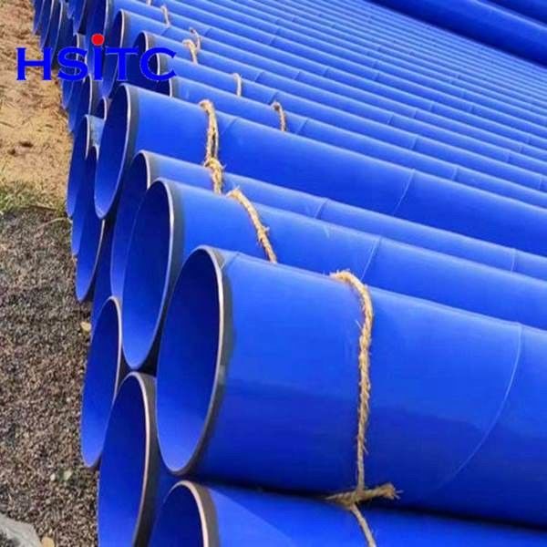 Inżynieria kopalni węgla Fbe powłoka Ssaw Steel Pipe For External Coating Water Supply 0